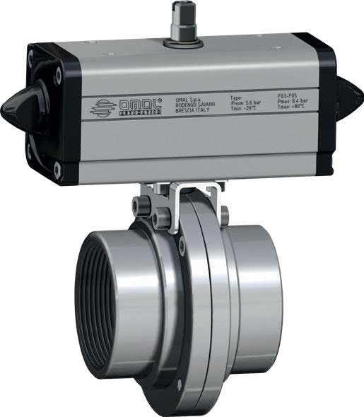 OMAL衛生級蝶閥在食品醫藥行業中的應用